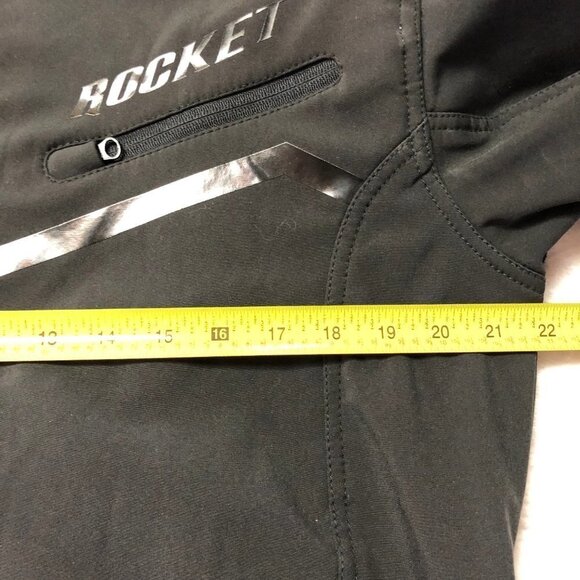 Joe Rocket Black Textile Fully Armored Motorcycle Jacket w/Removable Hood Small - Picture 10 of 14